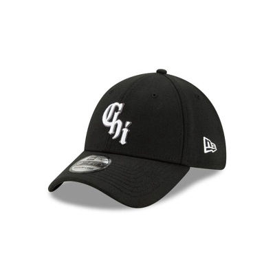 Chicago White Sox Gorra | New Era MLB City Connect 39thirty Stretch Fit Cap Mexico - Negros